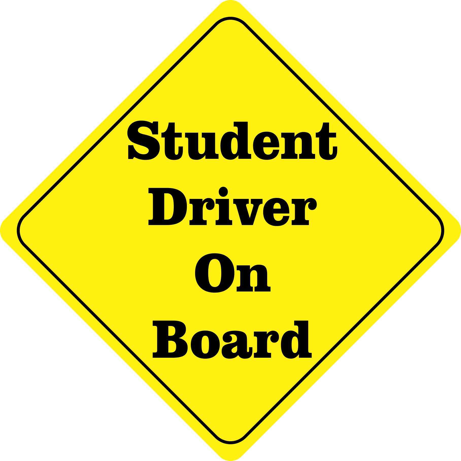 Student Driver Printable